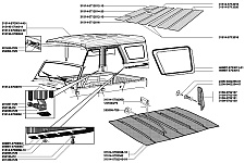 Уаз Хантер может быть оборудован пятидверным кузовом с жестким верхом