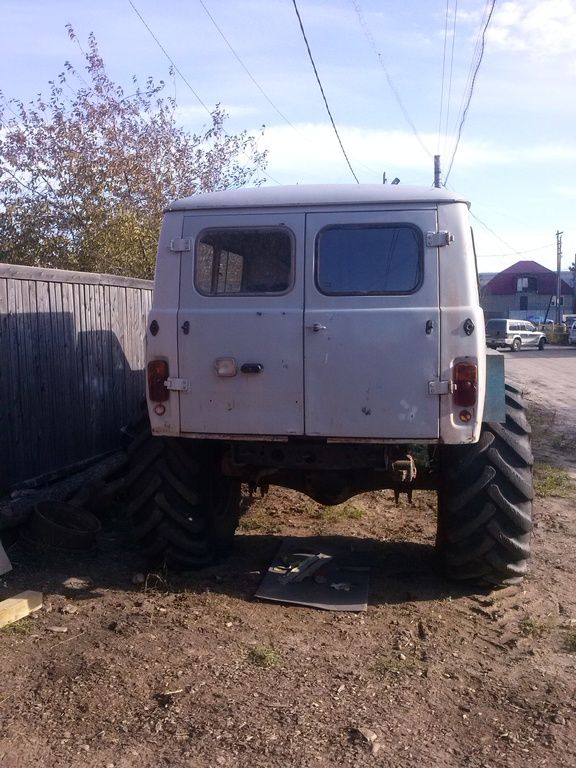 Тяжелый вездеход на базе Газ-66