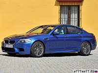 2012 BMW M5 (F10) = 305 км/ч. 560 л.с. 4.4 сек.