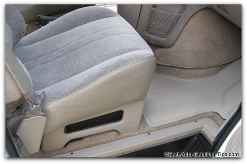 how to clean car upholstery tips