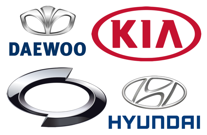 South Corean Car Brand Logos